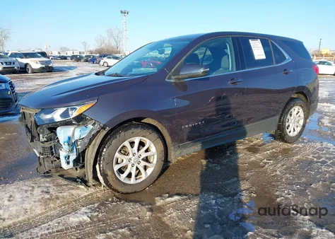2018 Chevrolet Equinox Lt z USA, uszkodzony, nr VIN 3GNAXJEV2JS638973